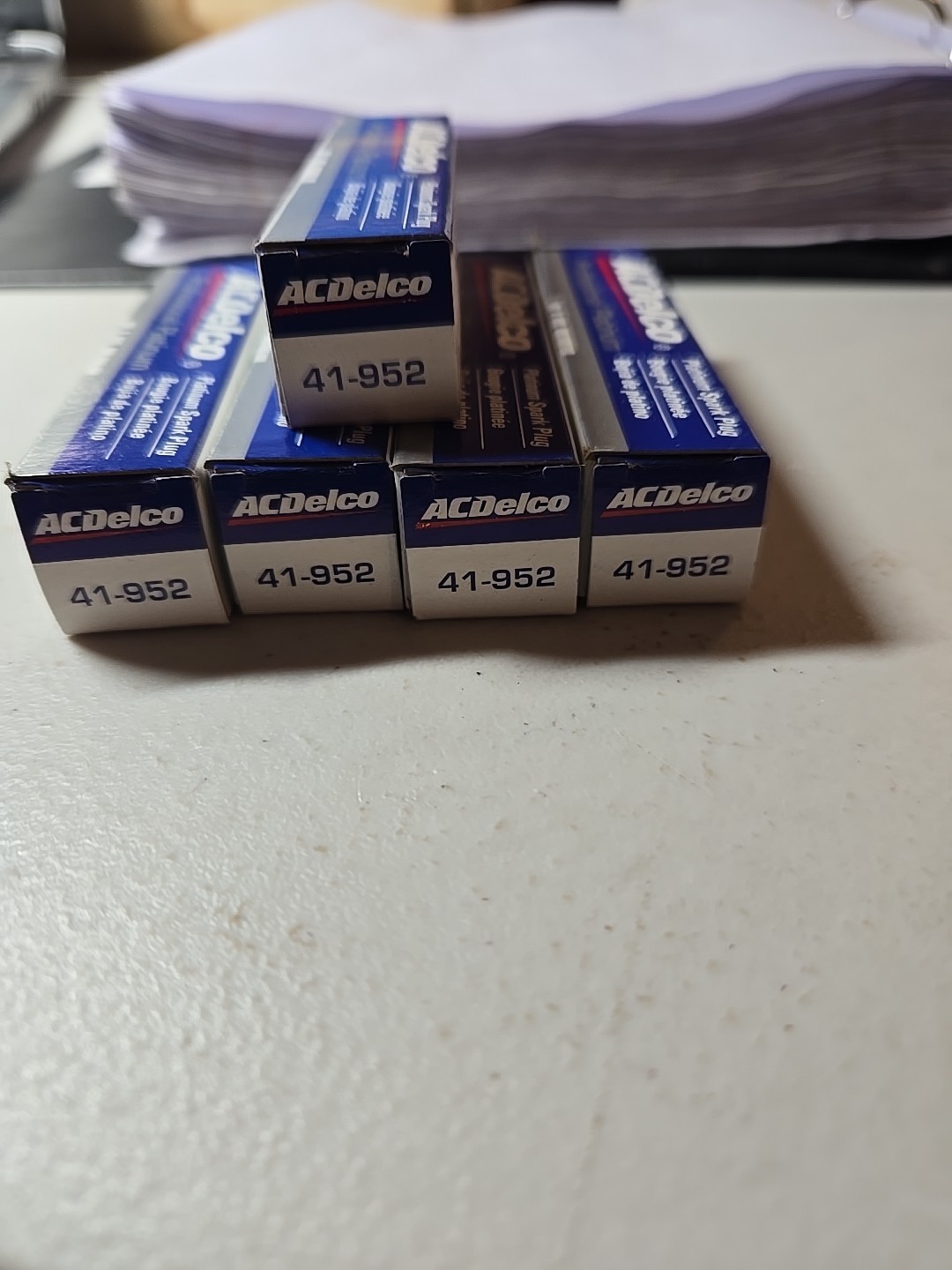 Vintage AC Delco 41-952 Set Of 5 Spark Plugs New Old Stock