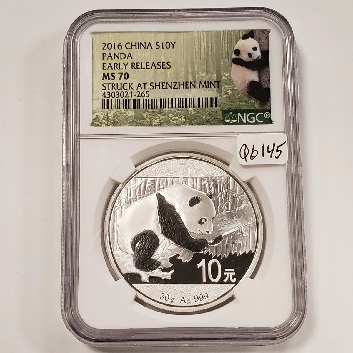 Chinese Panda MS 70 Graded 2016 Silver Bullion Coins for sale | eBay