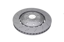 2x Bremsscheibe vorne gelocht für Audi R8 A5 420615301D