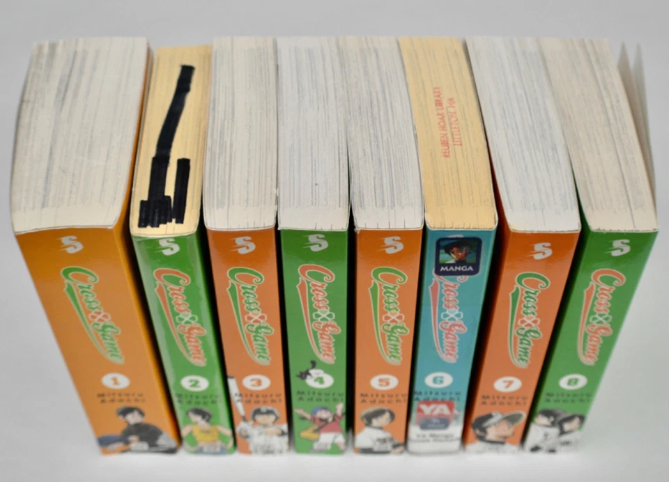 Crossgame Cross Game Manga 1 - 8 Full Set in English - Image 2 of 4