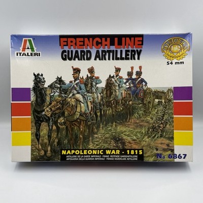 Italeri 6867  54mm French Line Guard Artillery SCALE 1/32 Unassembled