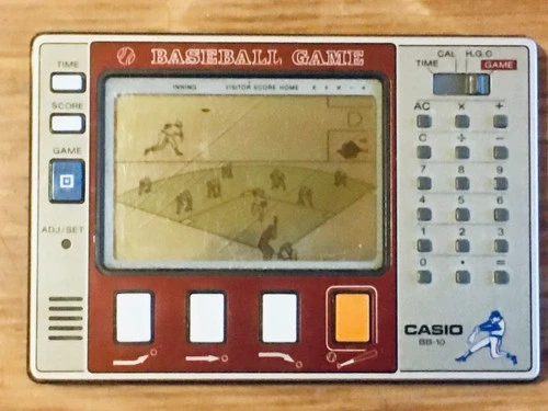 Casio BB-10 Calculatrice jeu Base-ball
