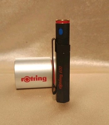 Rotring Rollerball Ersatz Kappe 600 Schwarz Gold