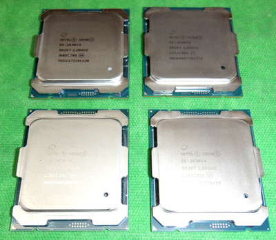 Intel Xeon E5-2630 v4 2.2GHz 10 Core    LOT OF 4