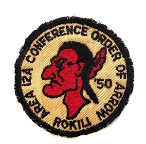 1950 (1951) O.A. Area 12A (Area 12E) Conference Patch; see description details
