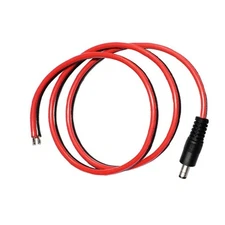 14AWG DC Power Extension Cable 3.3FT DC Male Plug Jack to Bare Wire Open End ...