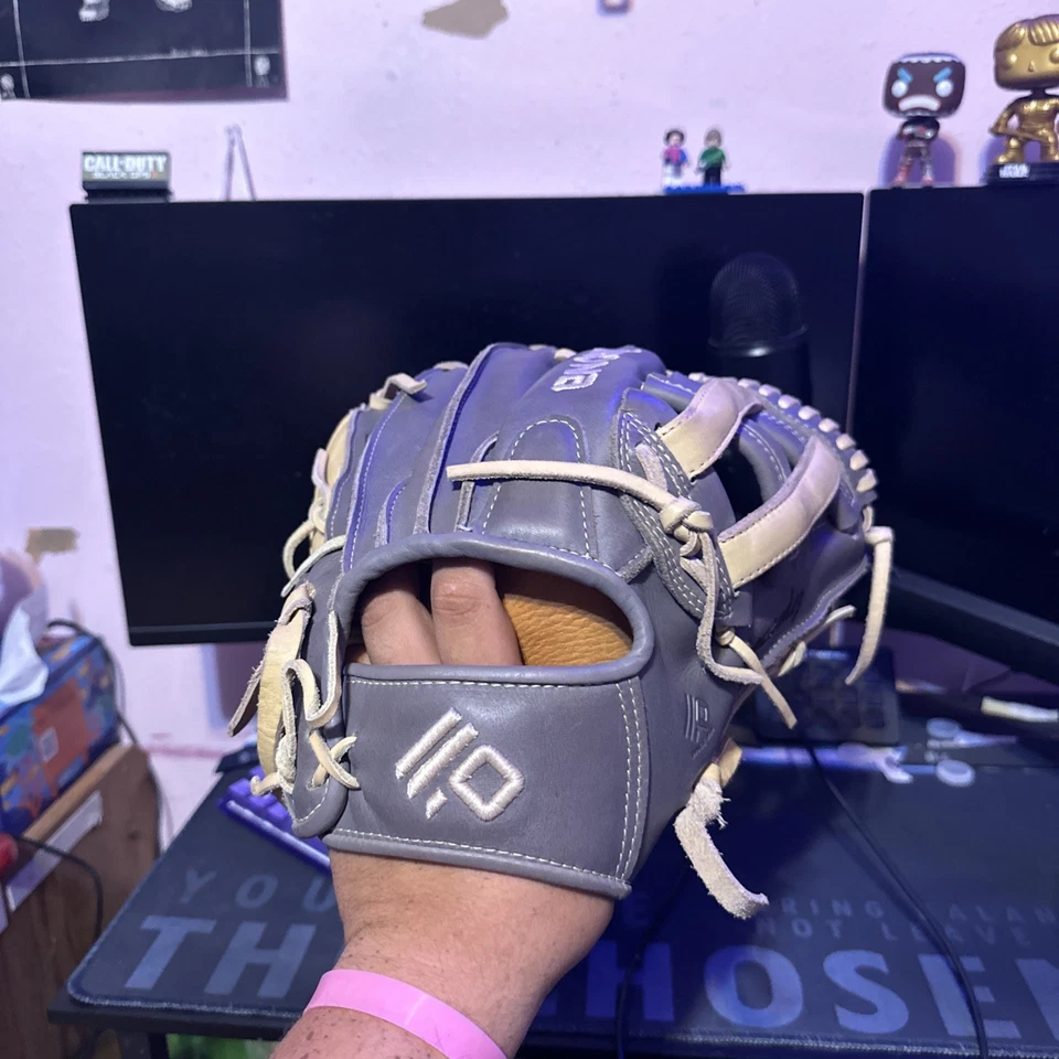 Nokona Edge: American Kip Leather Baseball Glove! 12.75. - Image 2 of 3