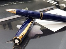 Penna stilografica Montblanc GP Generation colore viola scuro autentica rara