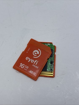 #ad Eye Fi Mobi Wifi 16GB SDHC Memory Card for Cameras AS IS READ $15.00