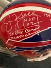 Jim Kelly Signed Full Size Helmet – 5 Inscriptions – Beckett COA – Tons of Ink!