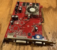 NVIDIA GeForce 6200 256MB DDR AGP Video Card DVI VGA S-Video