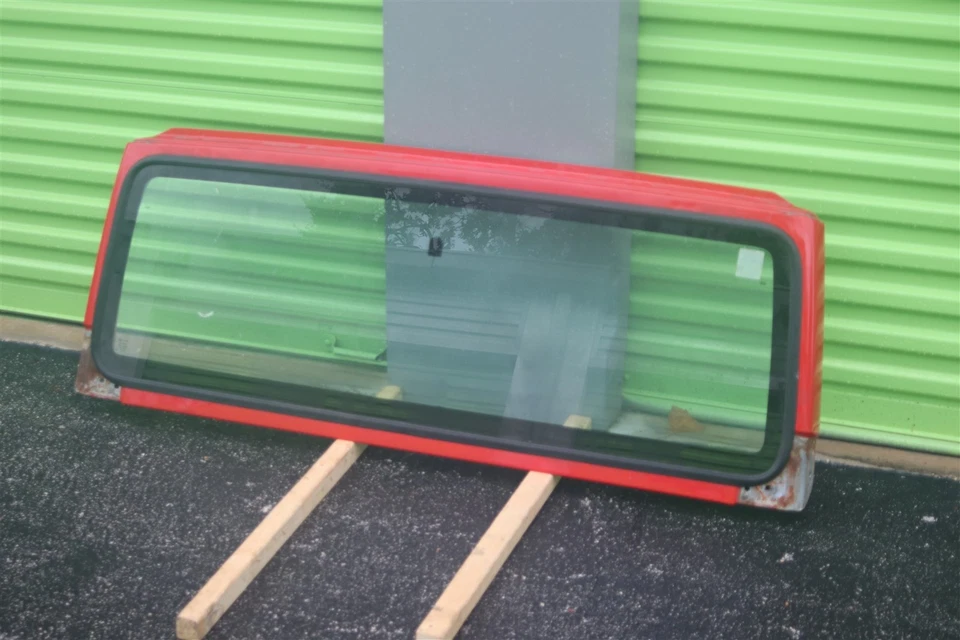 97-02 Chrysler Jeep Wrangler TJ Wind Shield Frame W/ Glass Foto 2 de 4