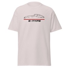 For E-Type Fans Timeless Classic Sports Car T-Shirt Birthday Gift Racing Unisex