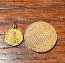 10K Gold Pendant Charm Baptism