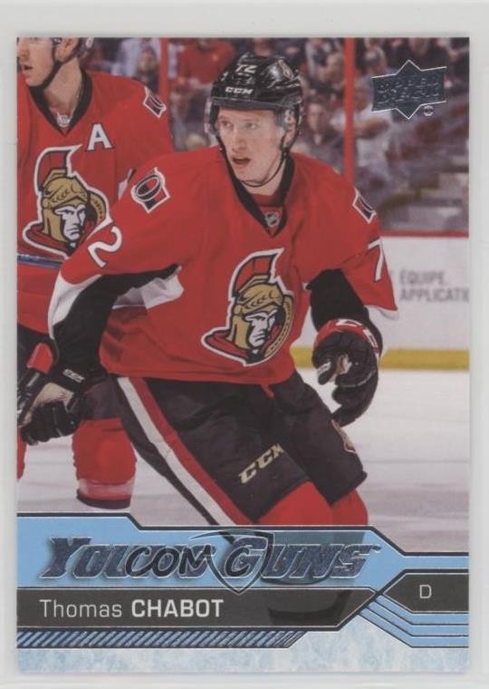 2016-17 Upper Deck Young Guns Thomas Chabot #488 8hk
