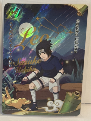 Naruto Kayou Heaven Scroll Series 1 Sasuke MR Leo Zodiac Holo