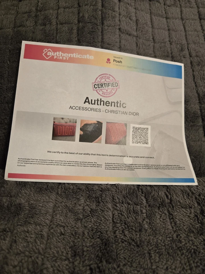 Auténtica bolsa de cosméticos rosa Christian Dior GWP. Foto 2 de 2
