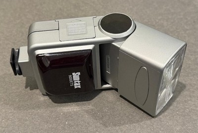 Sunpak 9000ETS Electronic Flash Vintage Camera Flash Bounce Swivel   Tested Work