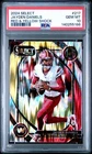 2024 Panini Mosaic Jayden Daniels Red & Yellow Shock Prizm Rookie #217 PSA 10