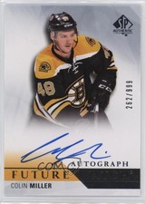 2015-16 SP Authentic Future Watch Auto 262/999 Colin Miller #274 Auto s3g