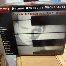 Box Cd s Arturo Benedetti Michelangeli 