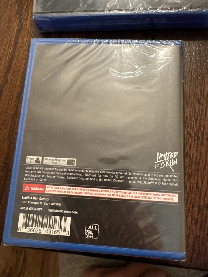 New Thomas Was Alone Sony PlayStation 4 Vita Limited Run PS4 Soundtrack Sealed - Image 4 of 4