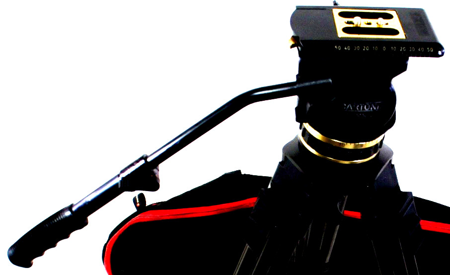 Cartoni GAMMA FLUID HEAD DA TRIPOD SYS MIDSP TDK PL BAG BAR 3FEET SERVICED 35Lbs