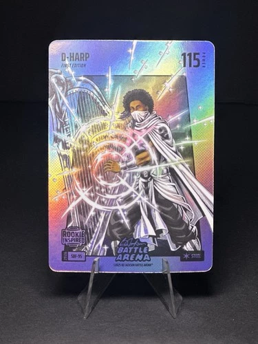 2026 Bo Jackson Battle Arena D-Harp Steel Silver Battlefoil DYLAN HARPER RC