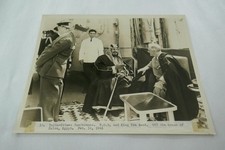 Original Official Photo WW2 FDR & King Ibn Saud Yalta Crimea Conference Egypt