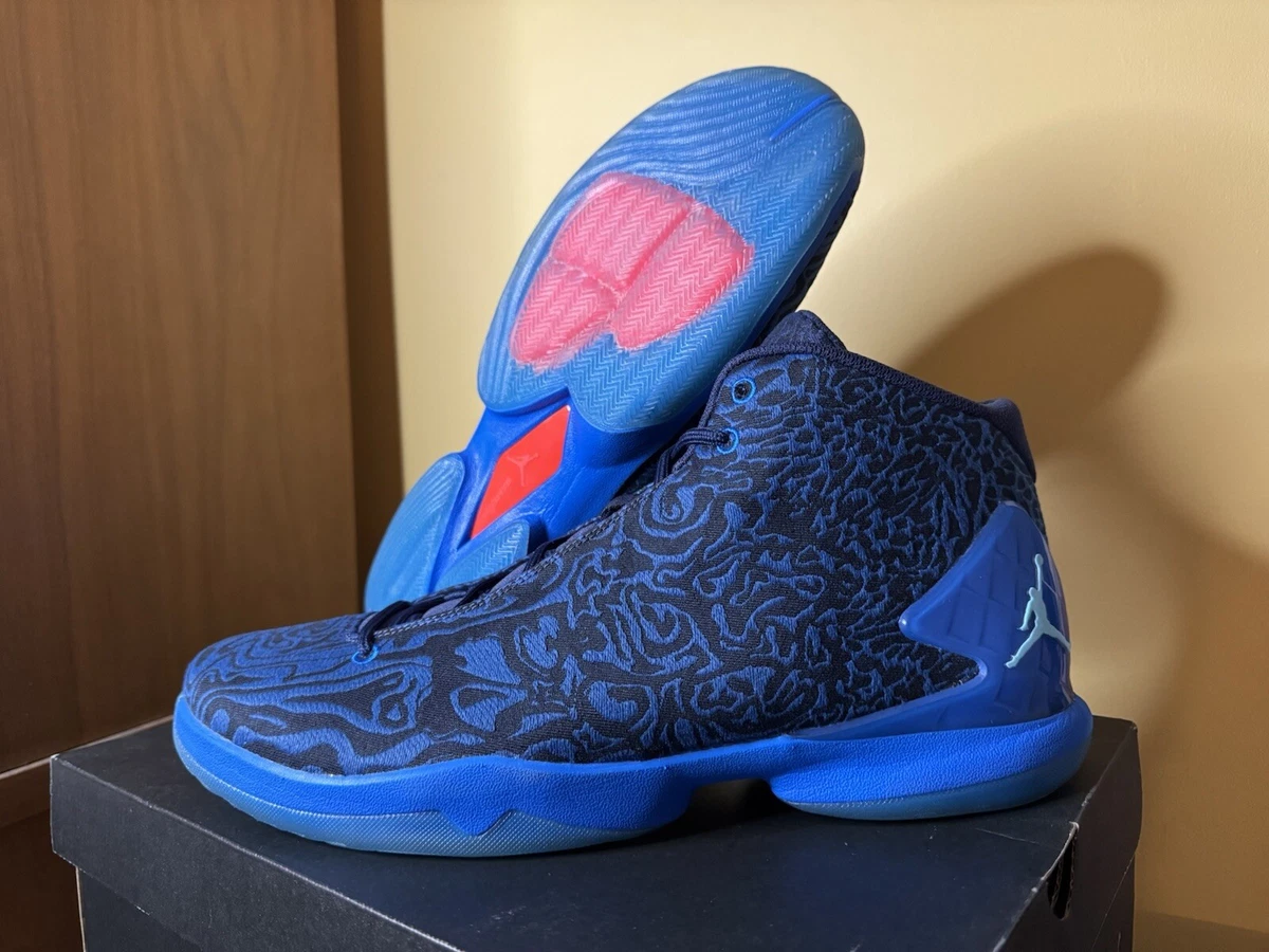 Mens Nike Air Jordan Super Fly 4 JCRD Sz 9.5 Blue 2015 Basketball 812870-403‎ s-l1600.jpg main image 3