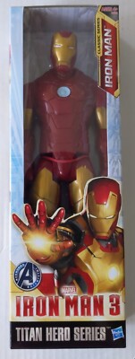 NEW IRON MAN 3 FIGURE MARVEL HASBRO CLASSIC SERIES TITAN HERO SERIES! A3