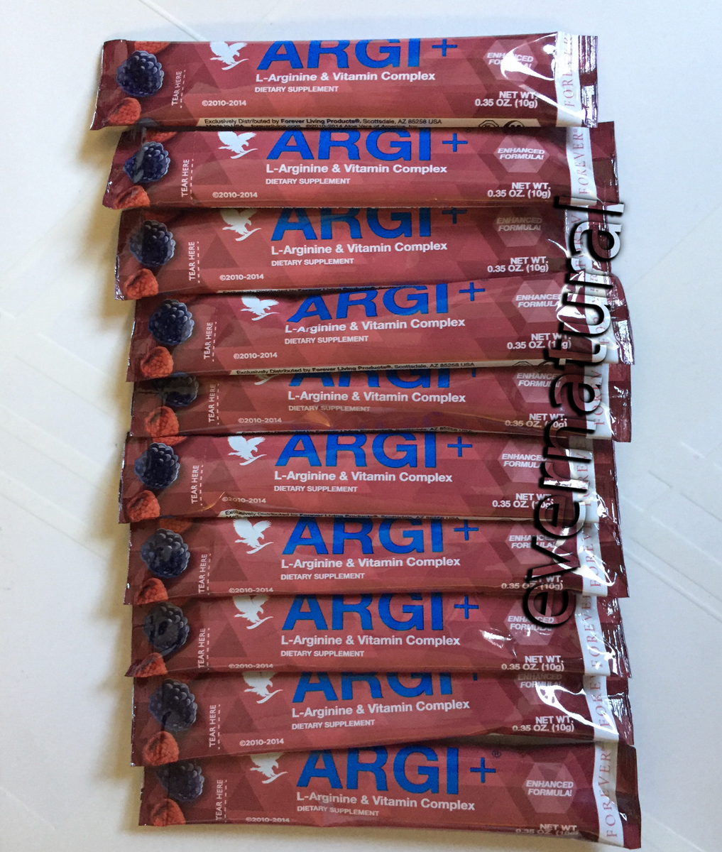 Forever ARGI+ with L-Arginine & Vitamins complex single sticks