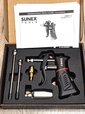 Sunex Pro High Volume Compact Blow Gun Kit With Attachments Sxbg01k Sunex Pro High Volume Compact Blow Gun Kit With Attachments Sxbg01k