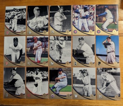 2005 Ultimate Signature Baseball/825 singles fill your set you pick choice