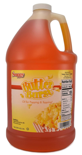 Huile de pop-corn Burst, 1 gallon - Photo 1 sur 12