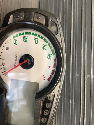 2009 Kawasaki Ninja ZX6R instrument gauge cluster tachometer 2009 Kawasaki Ninja ZX6R instrument gauge cluster tachometer