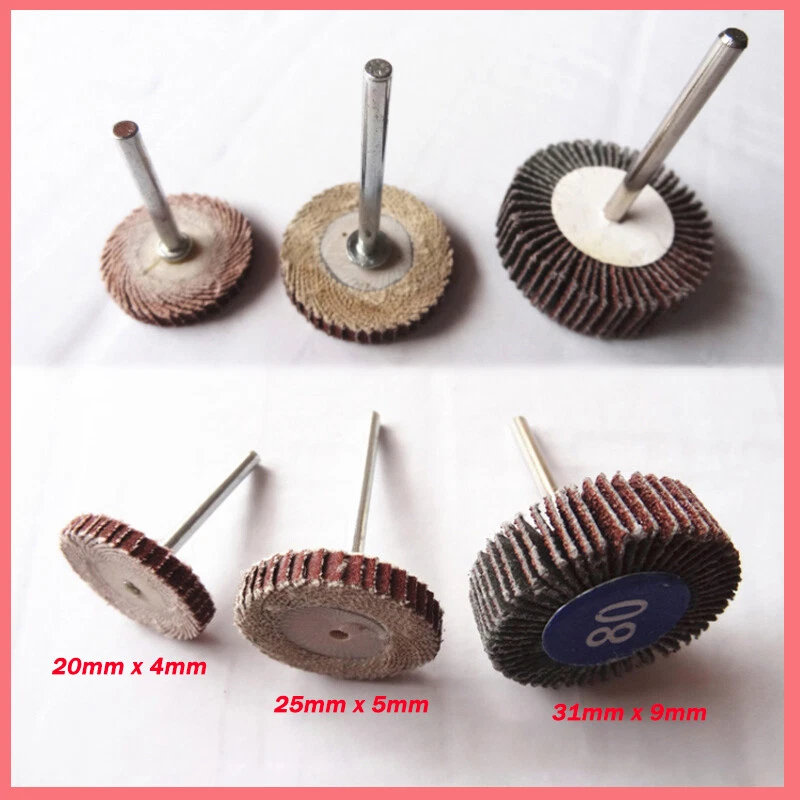 Flap Wheel For Dremel Rotary Tool Die Grinder Sanding Paint Rust 3