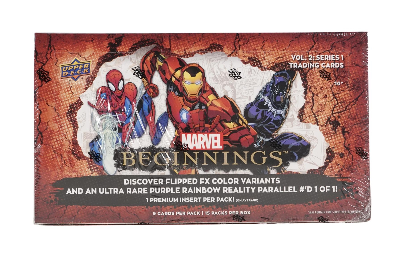 MARVEL BEGINNINGS VOLUME 1 TRADING CARDS BOX (UPPER DECK 2021) eBay