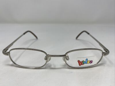 Kidco Kidco 6 SILVER 43-20-135 Metal Full Rim Eyeglasses Frame O713