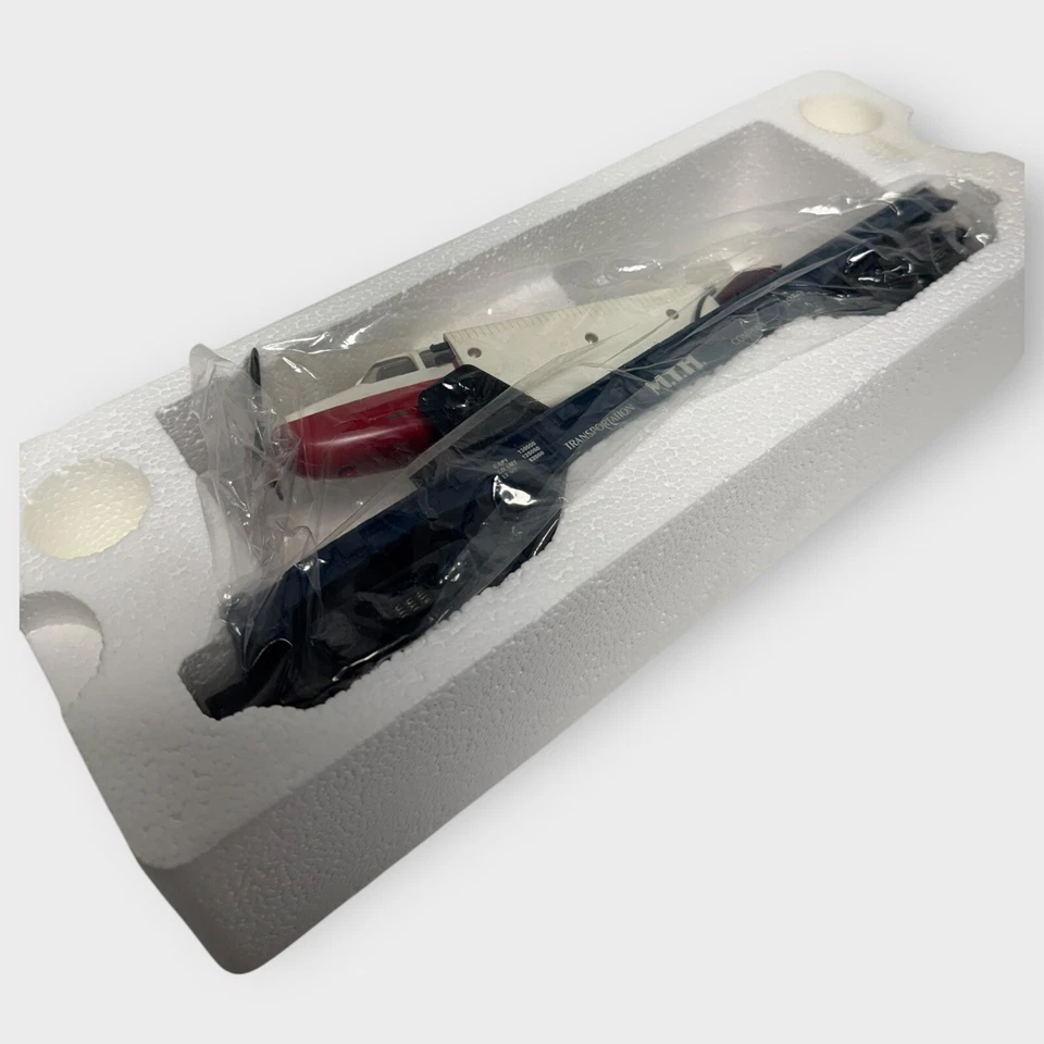 MTH RAIL KING 30-7621 MTH TRANSPORT Flat Car with Airplane IN BOX - Image 2 of 4