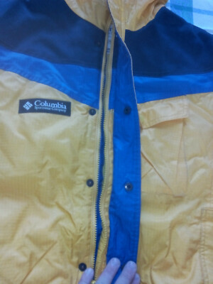 Veste Coupe-vent Columbia Tectonite Pour Garçon 14-16 Ans - Jaune, Occasion Très Bon état