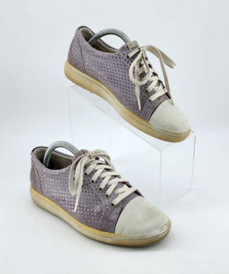 ECCO Women's Tray Hybrid Hydromax Lace Up Golf Shoes Purple/Gray Size 6-6.5 Wide