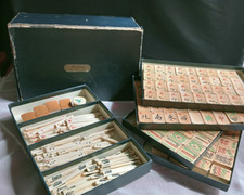 Vintage Mahjong Set Hamley Brothers London Sw...