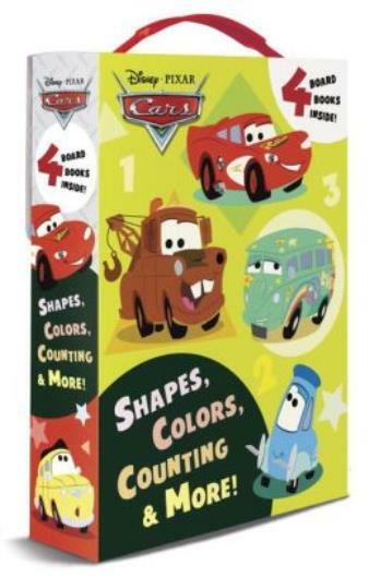 Shapes, Colors, Counting and More! (Disney/Pixar Cars) by RH Disney (2013, Children's Board Books / Box or Slipcased)