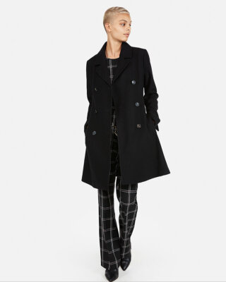 express double breasted trench coat