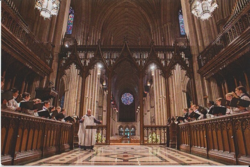 Unposted Postcard National Cathedral Washignton D.C.