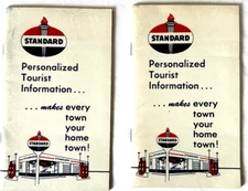 1950 Standard Oil Company Tourist Information Pocket Booklet Vintage 4x6" New