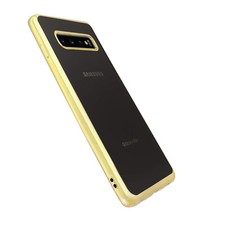 For Samsung S10 Plus S10e Shockproof Plating Clear Slim Hybrid Bumper Case Cover