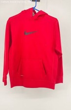 Nike Red Adult Therma Fit Sweatshirt Swoosh Soft Mens - Size Extra Large
