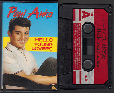 Paul Anka Hello Young Lovers Misprint (Adam And Eve Cinderella) MC Kassette, 027